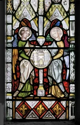 Jungfrau und Christus mit Szenen aus ihrem Leben (Detail)