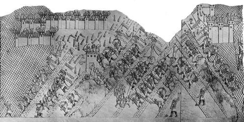 Angriff auf die Stadt Lachisch, 700-692 v. Chr., ca. 1900-1920