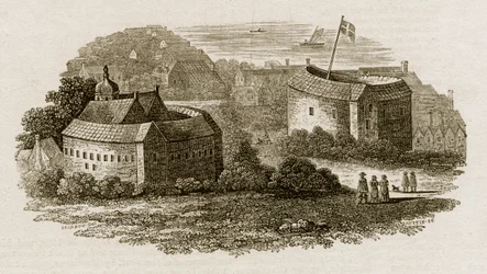 Bear Garden und Globe Theatre, Southwark, London