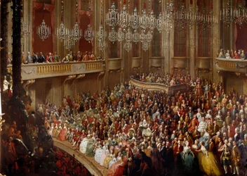Konzert in Wien in Anwesenheit der kaiserlichen Familie