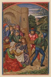 Jesus trägt das Kreuz