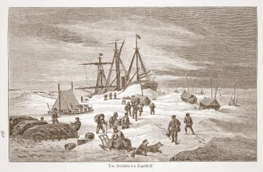 Verlassen der Tegetthoff, 1876