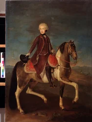 Reiterporträt der Kaiserin Maria Theresia von Habsburg