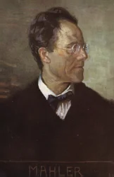 Porträt von Gustav Mahler