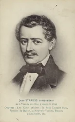 Porträt von Johann Strauss II