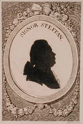 Porträt von Josef Antonin Stepan (Gravur)
