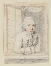 Porträt von Prinz Albert Casimir August von Sachsen-Teschen, Gründer der Albertina