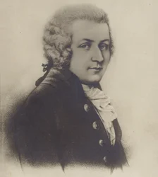 Porträt von Wolfgang Amadeus Mozart
