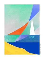 Geometrischer Meerblick