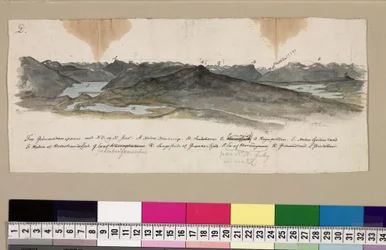 Erinnerung an die Bergreise 1820