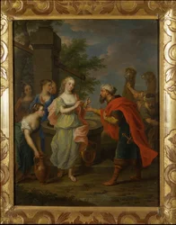 Eliezer und Rebecca am Brunnen