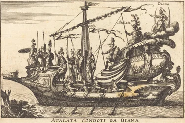 Atalata von Diana geführt