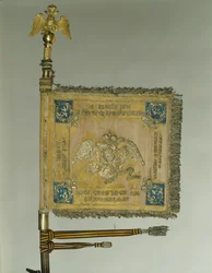 Sankt Georgs-Standarte der Kavallerie zur Zeit von Nikolaus I., 1830er