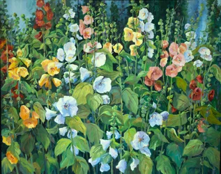 Stockrosen, ca. 1990-2005