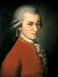 Porträt von Wolfgang Amadeus Mozart