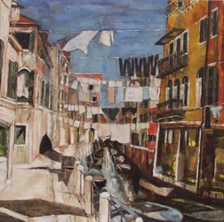 Waschtag in Venedig