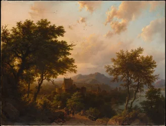 Sonnenuntergang am Rhein