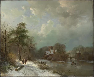 Winterlandschaft, Holland