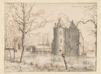 Ansicht von Kasteel Frisselstein, Veghel