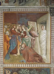 Szene aus dem Neuen Testament: Auferstehung des Lazarus