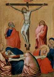 Die Kreuzigung und Klage, 14. Jahrhundert