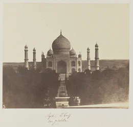 Agra, Der Taj, Gesamtansicht
