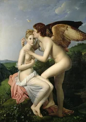 Psyche empfängt Amors ersten Kuss, 1798