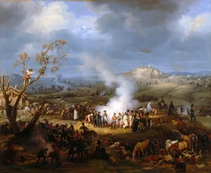 Napoleons Biwak am Vorabend von Austerlitz, 1. Dezember 1805