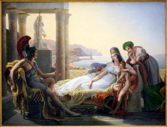 Aeneas erzählt Dido vom Unglück Trojas