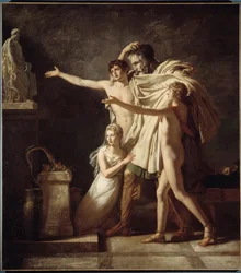 Opfer an den Gott Äskulap