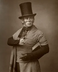 Britischer Schauspieler Felix Morris in One Change, 1886