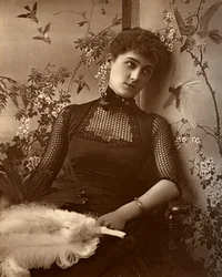 Mary Moore, britische Schauspielerin, 1886