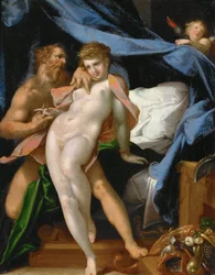 Vulkan und Maia, um 1585