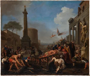 Das Martyrium des heiligen Laurentius