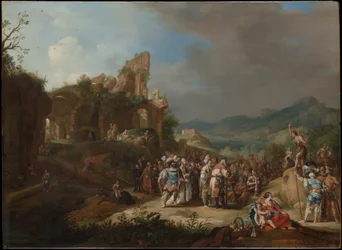 Die Predigt Johannes des Täufers