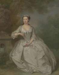 Eine Dame mit einem Buch, ca. 1730-40