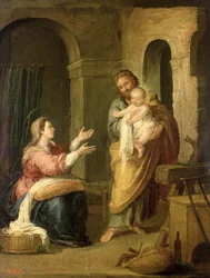 Die Heilige Familie, um 1660-70