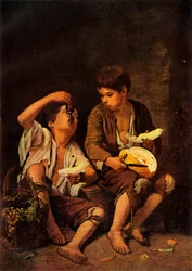 Die Melonenesser, ca. 1650, 1946