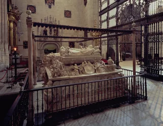 Grabmal Philipps des Schönen (1478-1506) und Johannas der Wahnsinnigen (1479-1555), ca. 1519