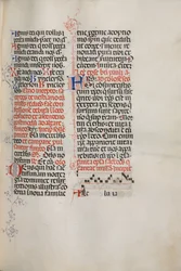 Missale: Fol. 171: Musik für Alleluja usw. zu Beginn von Ostern, 1469