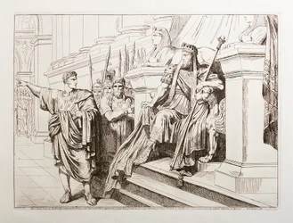 Appius Claudius erscheint vor Tigranes, dem König von Armenien