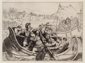 Tod des Pompeius, 48 v. Chr.