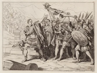 Julius Caesar überquert den Rubikon, 49 v. Chr.