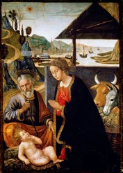 Die Geburt Christi, spätes 15. oder frühes 16. Jahrhundert