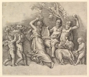 Ein Bacchanal, 1530-61