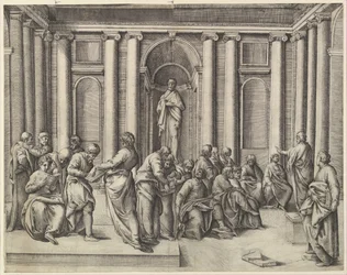 Christus unter den Doktoren, ca. 1540-45