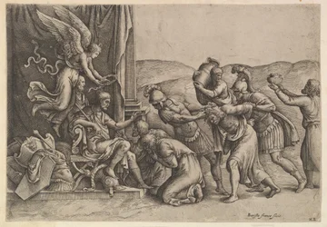 Scipio gewährt den Gefangenen Gnade, 1530-61