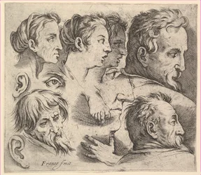 Studien von Köpfen