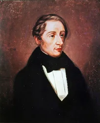 Porträt von Carl Maria von Weber, 1819