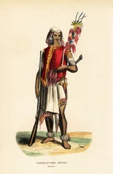 Atoni-Krieger von Kupang, Westtimor, Indonesien